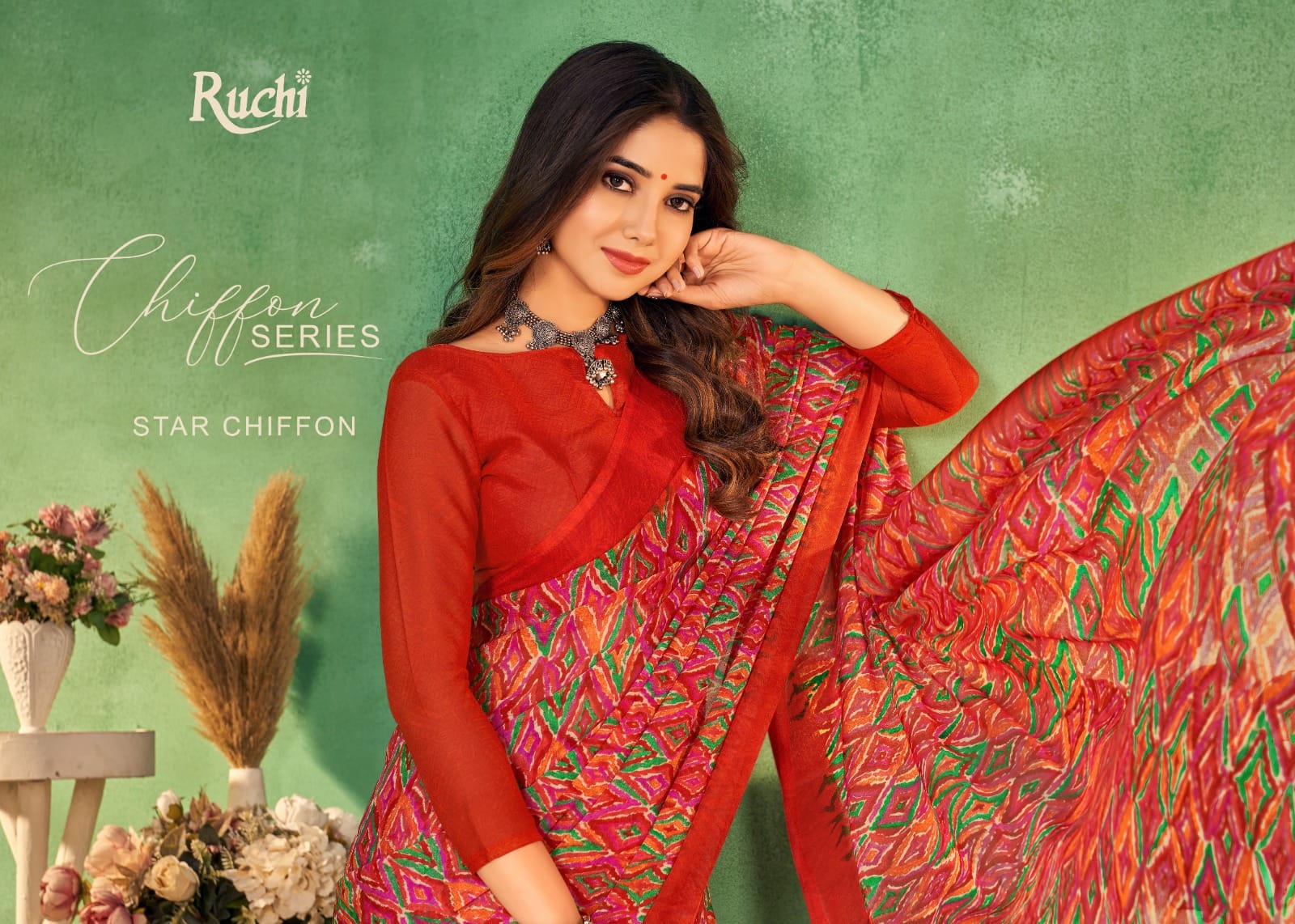 RUCHI SAREES STAR CHIFFON 115TH EDITION